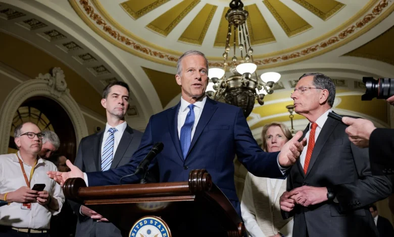 Senate Republicans rebel against Trump’s $1.8 billion fund : NPR