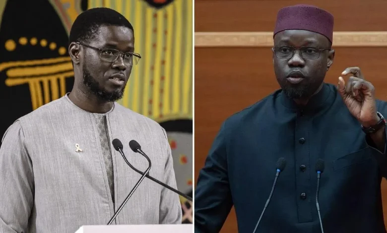 Sénégal: le président Bassirou Diomaye Faye met fin aux fonctions du Premier ministre Ousmane Sonko