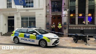 Serious injuries as man falls 'number of floors' in Birmingham