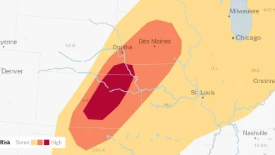 Severe Weather, Including Hail and Tornadoes, Could Rattle the U.S. Midwest