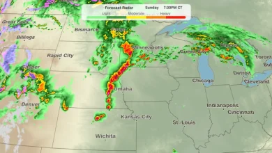 Severe storms with intense tornadoes possible in Central US through Monday
