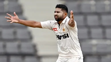 Shahzad calls Litton 'extremely lucky' after century