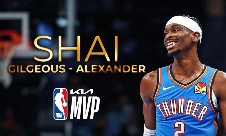 Shai Gilgeous-Alexander becomes the 14th player to win back-to-back Kia NBA MVPs