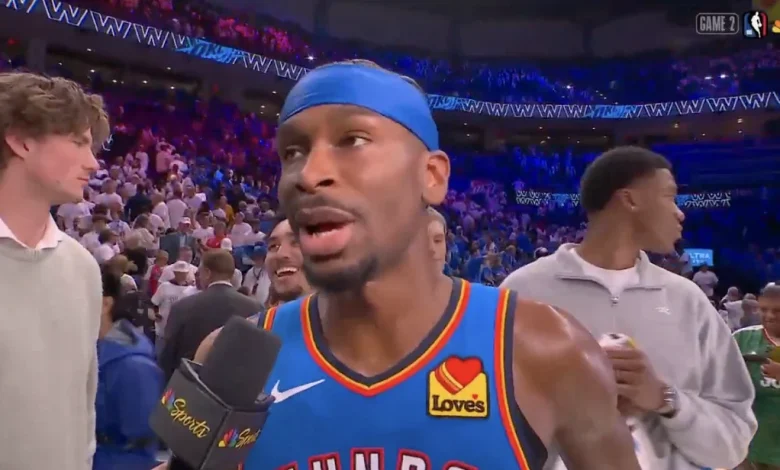 Shai Gilgeous-Alexander throws Isaiah Hartenstein under the bus