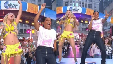 Sheinelle Jones Wows 'Today' Fans With Her Dance Moves On Stage With Zara Larsson