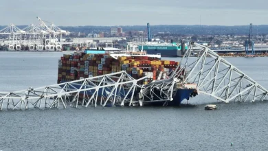 Ship operators involved in Baltimore bridge collapse charged with misconduct and obstruction