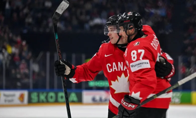 Sidney Crosby sees his own fire in Macklin Celebrini, Canada’s future - The Athletic