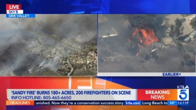 Simi Valley Brush Fire Burns Structures & Triggers Evacuations