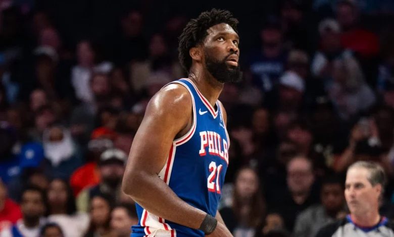 Sixers' Joel Embiid (ankle, hip) to miss Game 2 vs. Knicks