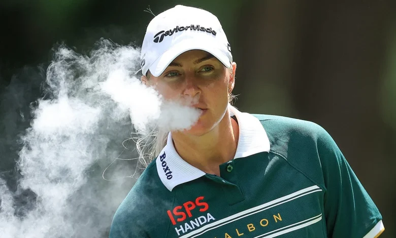 Smokin' Charley Hull is back to promoting nicotine after giving up the cigs, Mets booth mess & steak tacos!