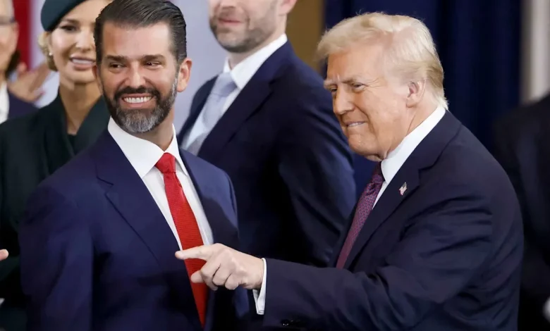 Soft sell? Donald Trump thinks son Don Jr. would 'probably' be good as new “Apprentice” host