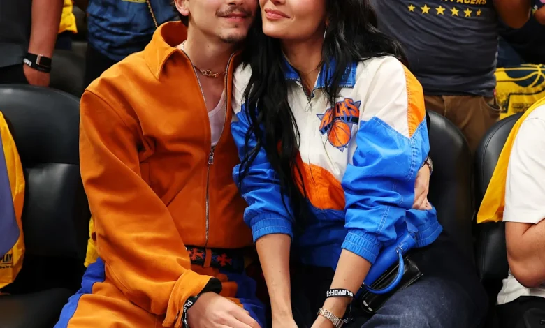Source Claims Timothée Chalamet May Propose to Kylie Jenner if the Knicks Win