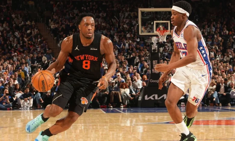 Sources: Knicks' OG Anunoby has hamstring strain, is day-to-day