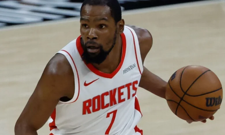 Sources: Rockets' Kevin Durant will miss Game 6 vs. Lakers