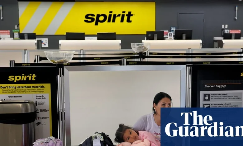 Spirit Airlines shutdown: How to get home and get refunds | US news