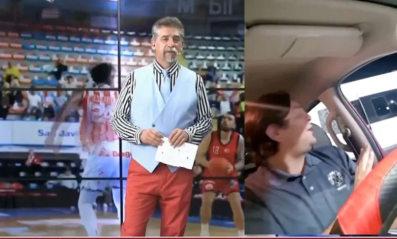 Sports journalist carjacked at gunpoint during live broadcast