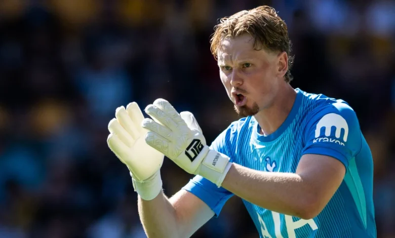 Spurs: Antonin Kinsky on Premier League relegation battle, bouncing back from Champions League nightmare and his super save at Wolves