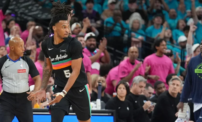 Spurs' Stephon Castle Might Rack Up '4 to 5 Fouls' Every Playoff Game. Here's Why