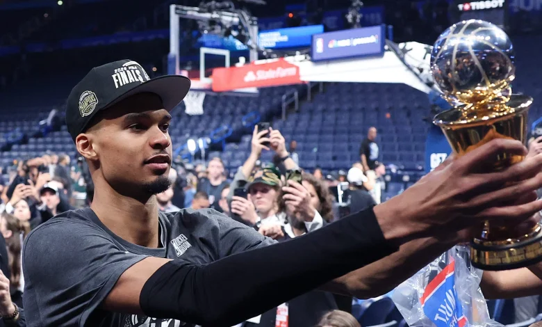 Spurs' Victor Wembanyama named Western Conference Finals MVP