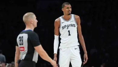 Spurs' Wembanyama ejected in Game 4 for elbowing Timberwolves' Reid