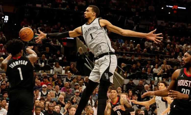 Spurs' Wembanyama lone unanimous All-Defensive First Team pick