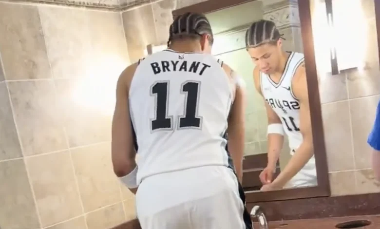 Spurs teammate addresses viral Carter Bryant bathroom video