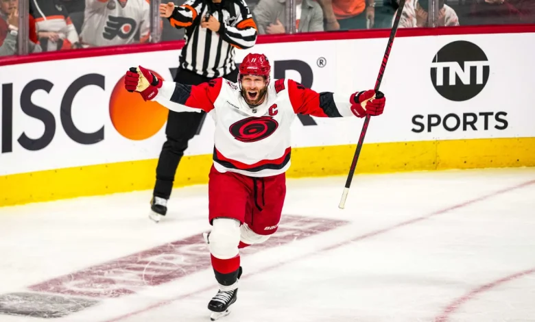 Staal 'does everything' in Game 3 win to put Hurricanes on verge of Eastern Final