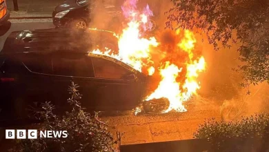 Starmer arson accused refused to film attack, court told