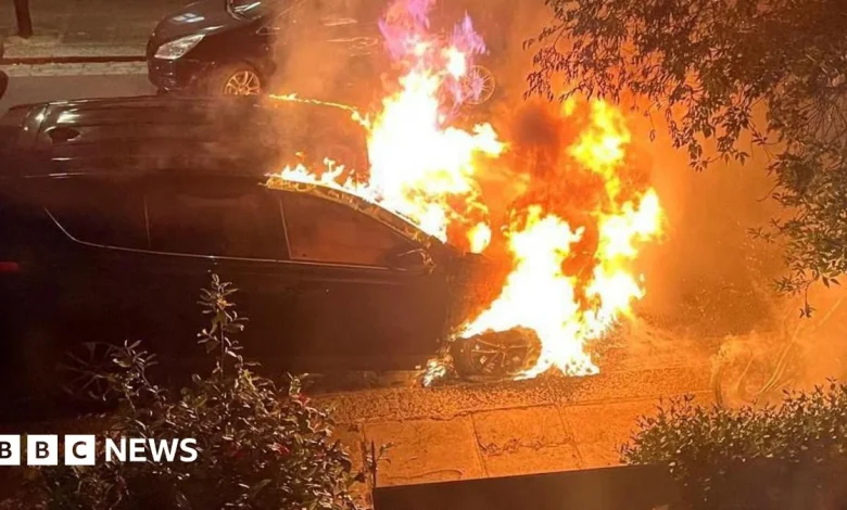 Starmer arson accused refused to film attack, court told
