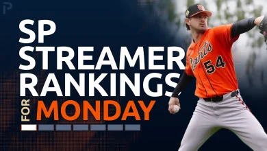 Starting Pitcher Streamer Ranks Fantasy Baseball: 5/11 & 5/12 & 5/13