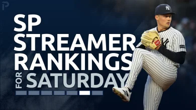 Starting Pitcher Streamer Ranks Fantasy Baseball: 5/9 & 5/10 & 5/11