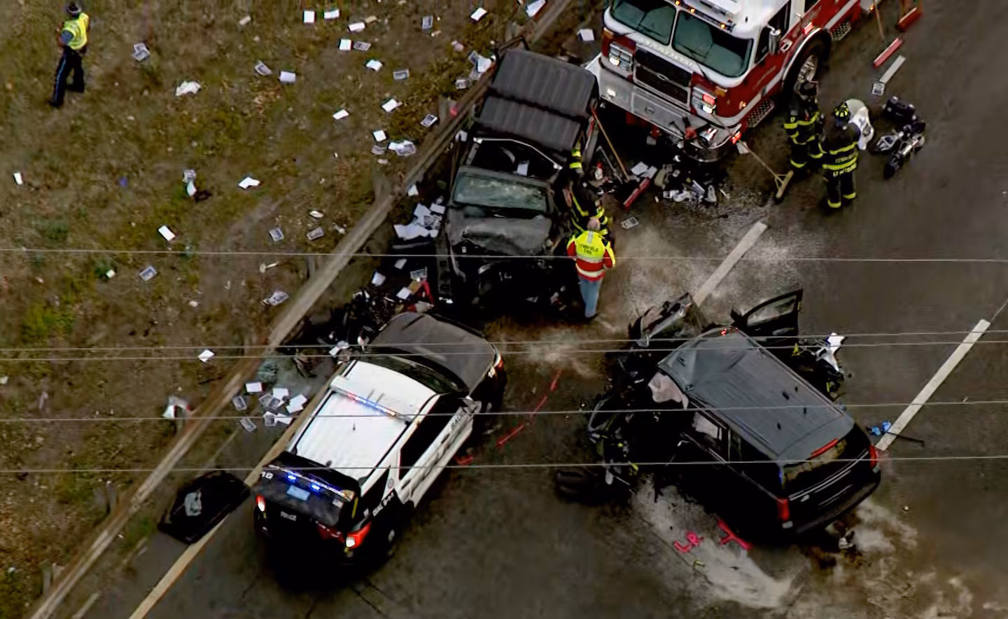 State Police trooper, wrong-way driver killed in Route 1 crash