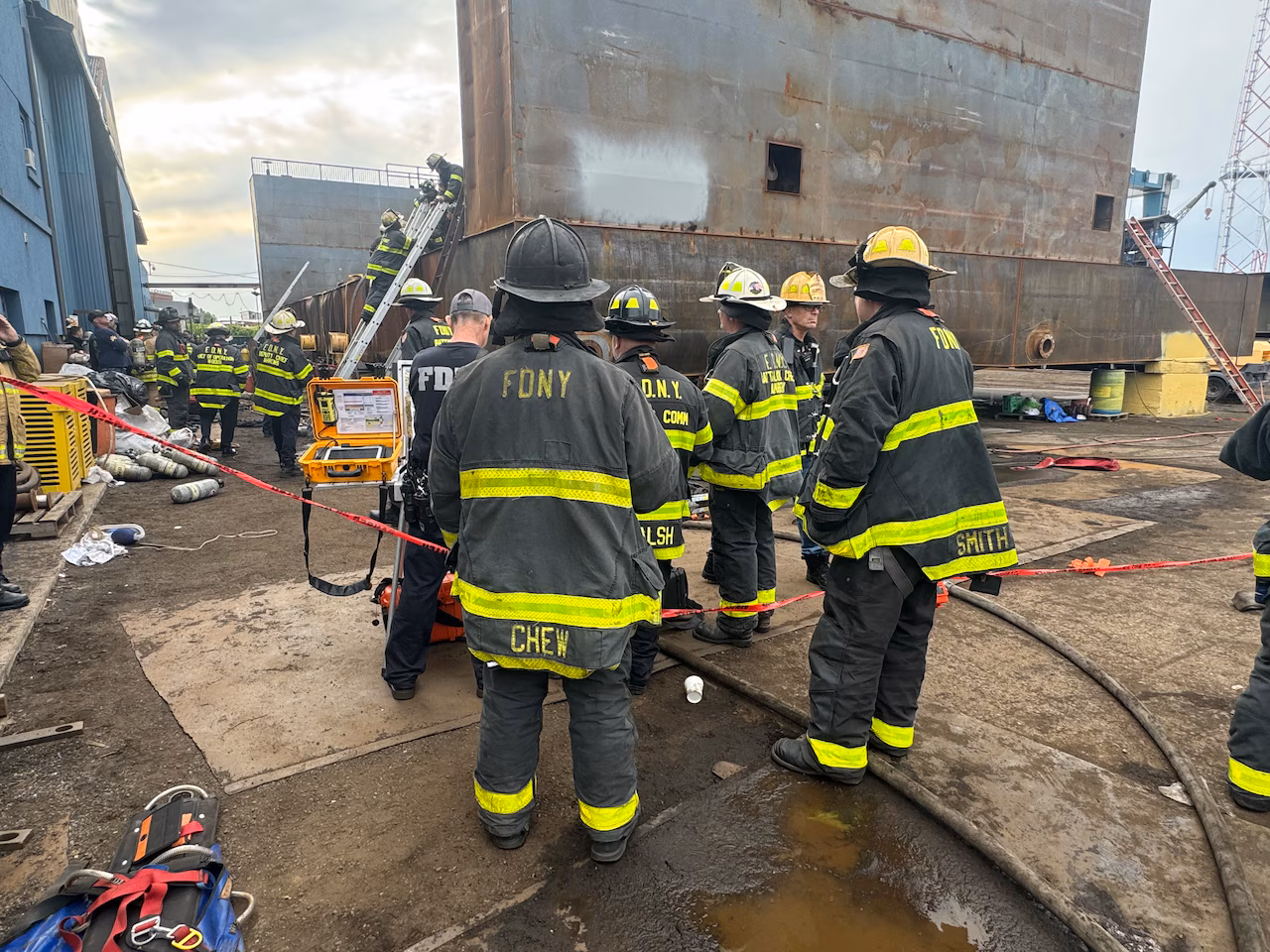Staten Island shipyard explosion victim ID'd as 57-year-old father