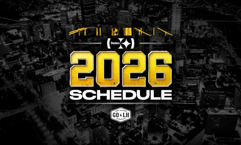 Steelers release 2026 schedule