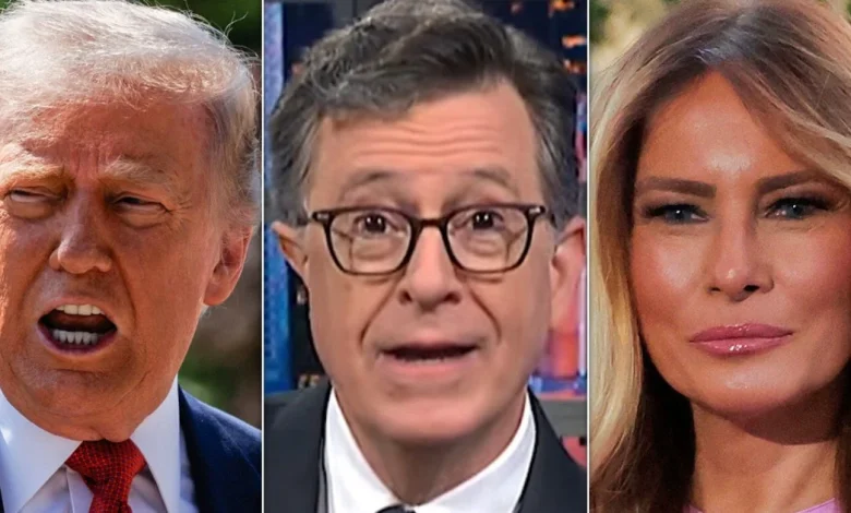 Stephen Colbert Hits Trump In The Marriage In Second-To-Last Show