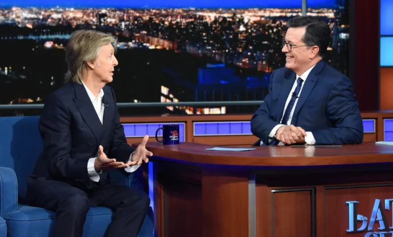 Stephen Colbert’s Final ‘Late Show’ Guests Include Paul McCartney