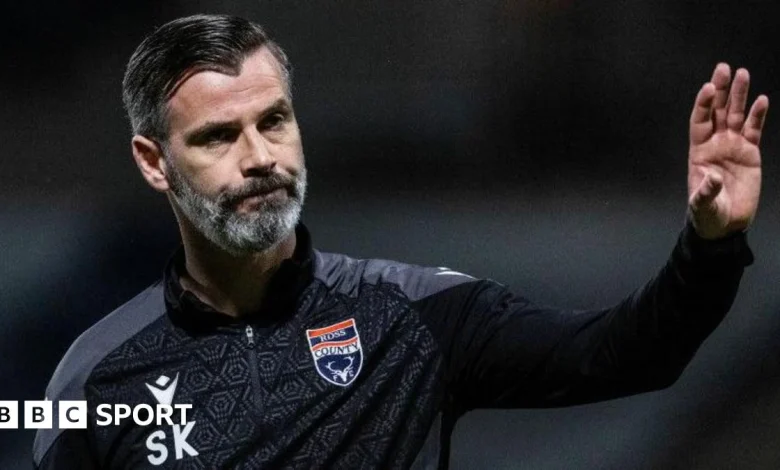 Stuart Kettlewell continues as Ross County manager after relegation