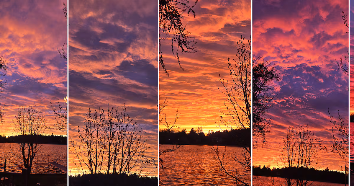 Stunning sunset paints Ottawa sky