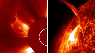 Sun unleashes colossal solar flare and coronal mass ejection, raising the chances of northern lights this week