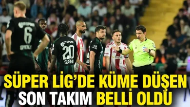 Süper Lig'de bu sezon küme düşen son takım belli oldu... Kayserispor, Karagümrük ve Antalyaspor lige veda etti