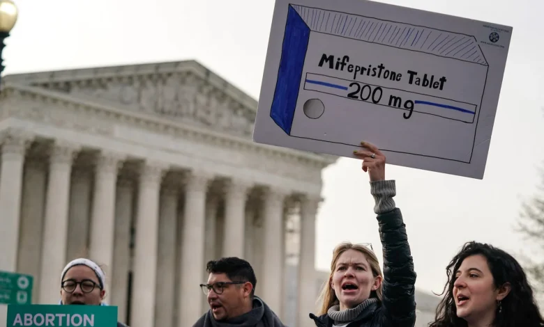 Supreme Court restores access to abortion pill by mail for now