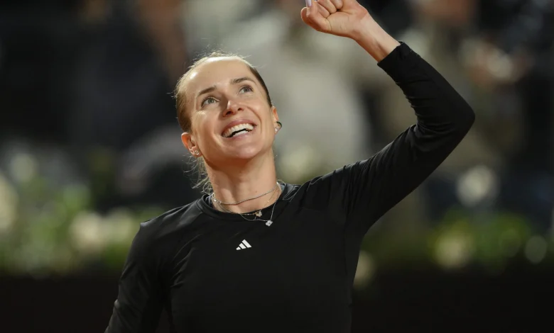 Svitolina withstands Rybakina pressure to reach Rome semis for first time in eight years