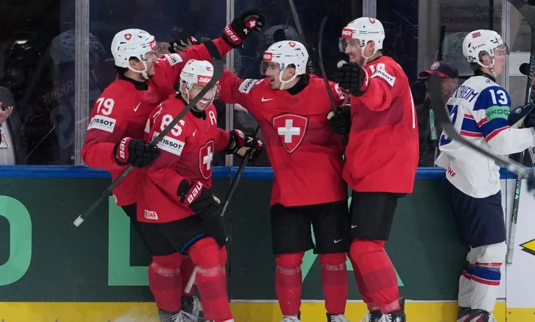 Switzerland blanks Norway to reach third straight worlds final