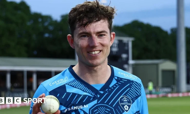 T20 Blast: Martin Andersson stars as Derbyshire beat Leicestershire