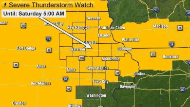 TRACKING: Severe Thunderstorm Watch until 5 AM Sat