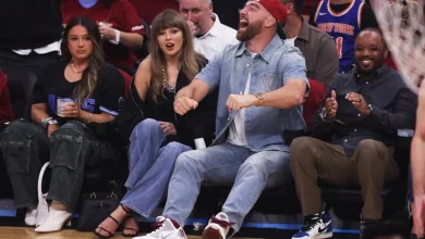 Taylor Swift, Travis Kelce courtside during Cavaliers-Knicks Game 3 at Rocket Arena – News-Herald