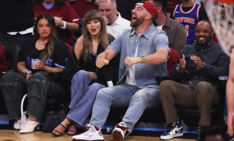 Taylor Swift, Travis Kelce courtside during Cavaliers-Knicks Game 3 at Rocket Arena – News-Herald