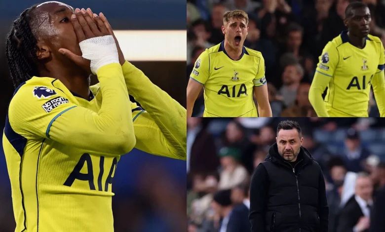 Tel y Enzo guían al Chelsea: Tottenham cae en Stamford Bridge
