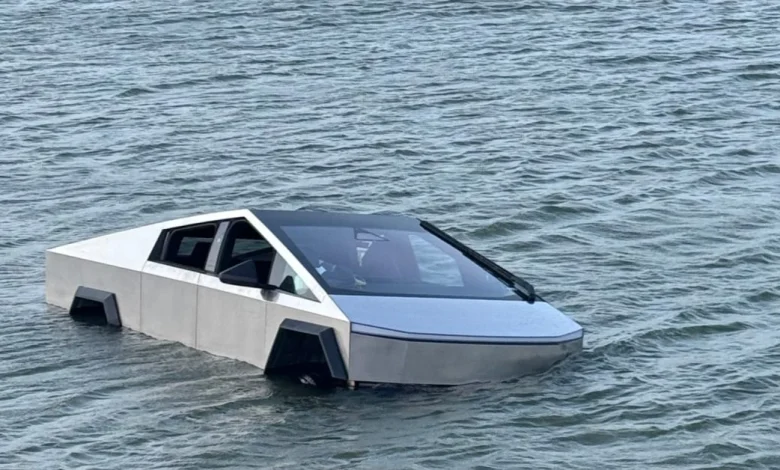 Tesla Cybertruck owner believed Elon Musk when he said it could cross a lake — now he's in jail
