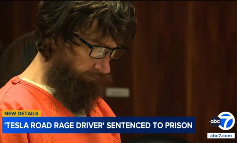 'Tesla Road rage driver' Nathaniel Radimak sentenced to prison in Hawaii